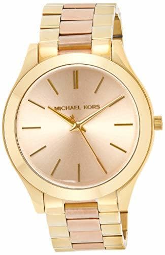 Moda Michael Kors Reloj analogico para Mujer de Cuarzo con Correa en Acero