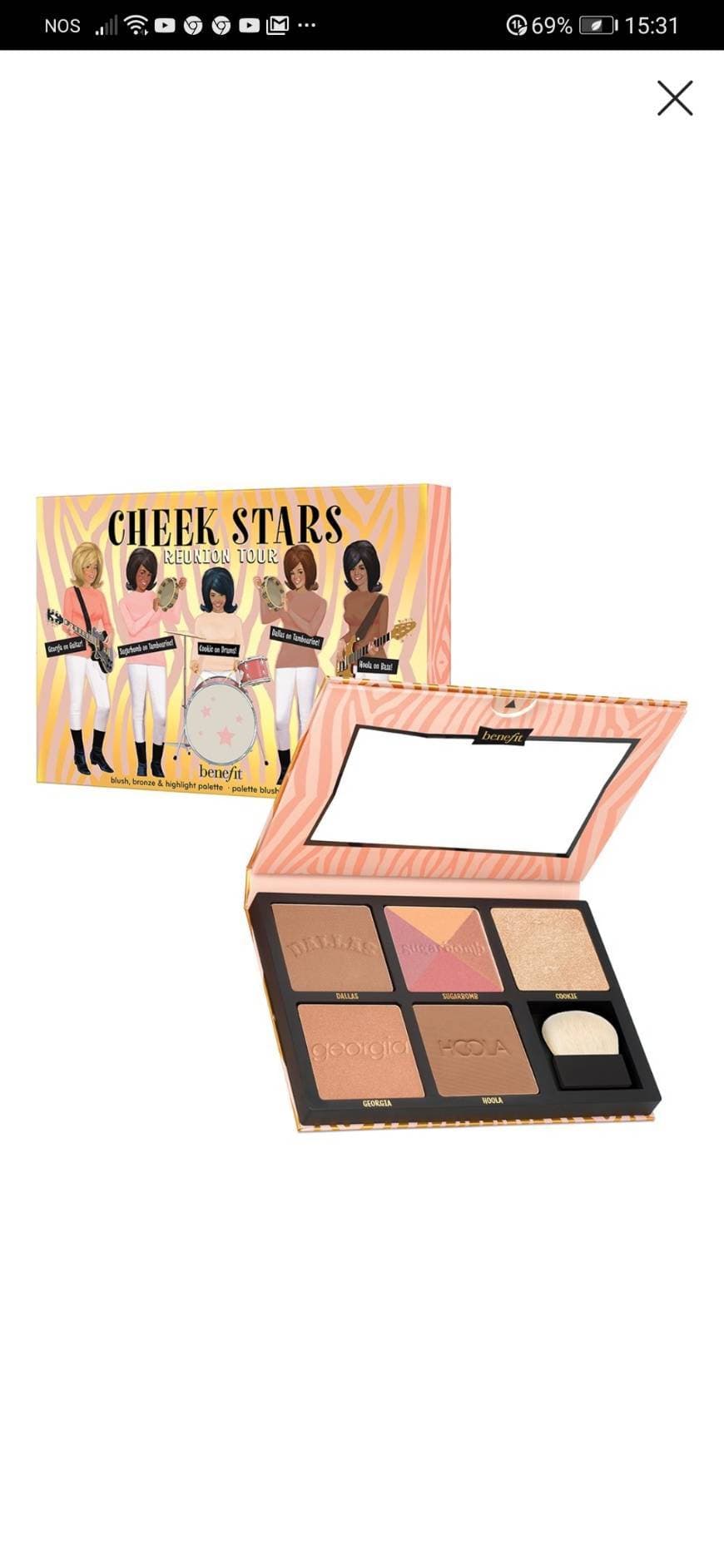 Producto Cheek Stars Reunion Tour Palette

