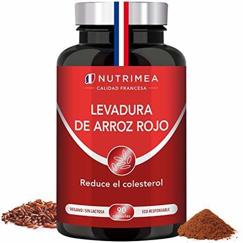 Belleza Levadura Roja de Arroz Coenzima Q10 Baja Tu Colesterol Monacolina K CoQ10