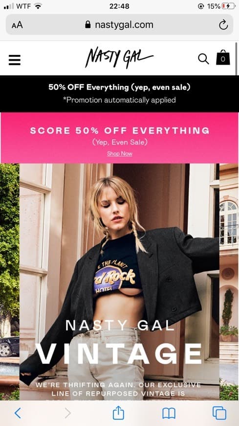 App Nastygal 