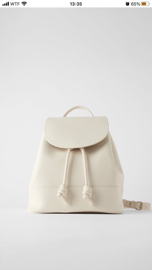 Moda  Mochila zara