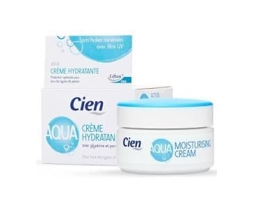 Belleza Crema Cien Aqua Hidratante con Glicerina y Pantenol