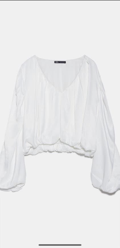 Producto Blusa abaloada zara