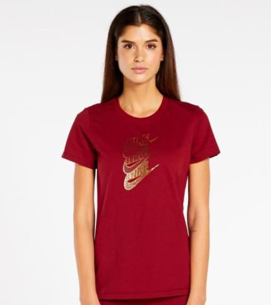 Product T-shirt Nike Gold