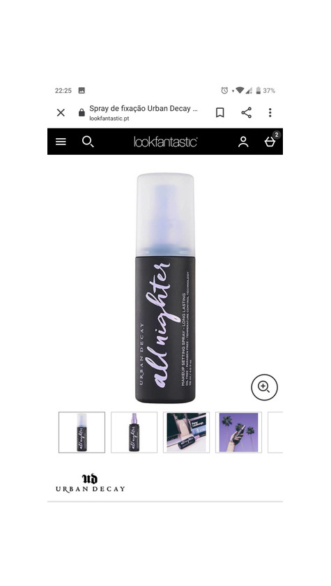 Producto Spray fixador