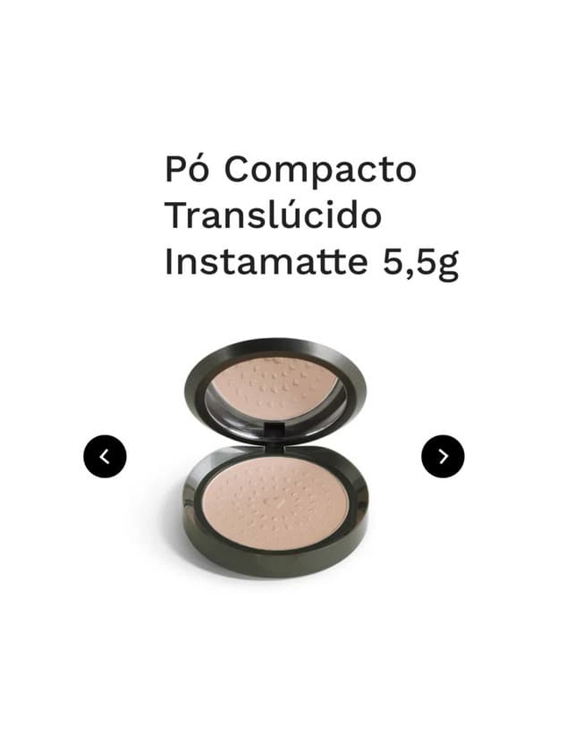 Producto Pó Compacto Translúcido Instamatte 5