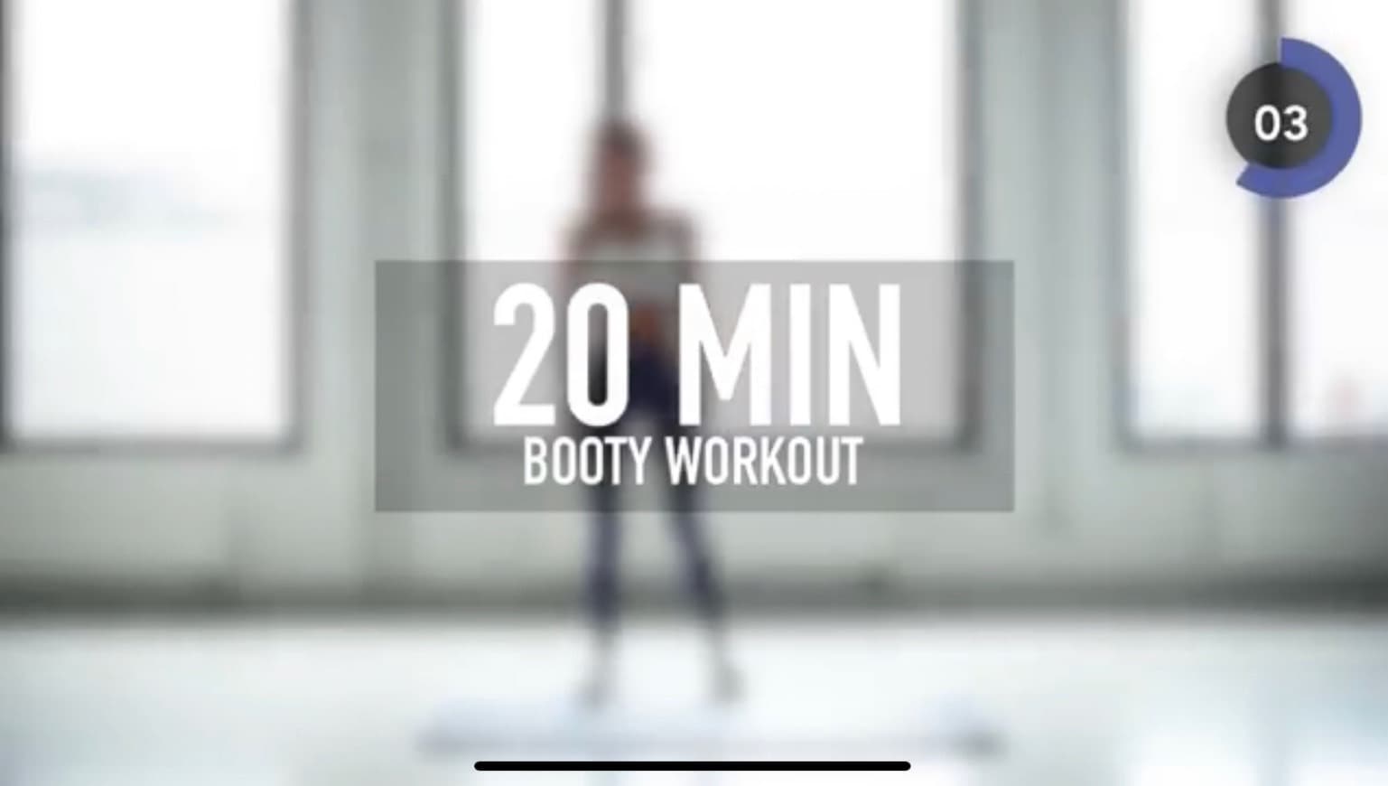 Fashion 20min Booty Workout 