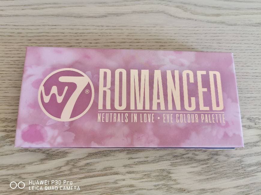 Belleza W7 Neutrales Romance Enamorado 14 Color Ojos Paleta Sombra Tonos Melocotón