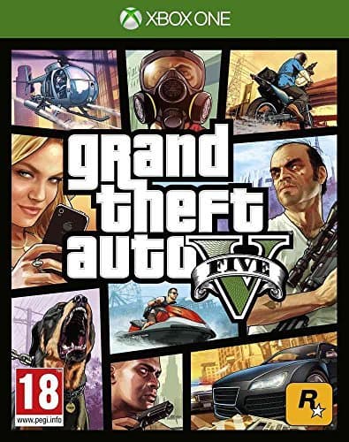 Electronic Microsoft ms ESD Xbox 3pp Gond C2c GTA v Game Negro