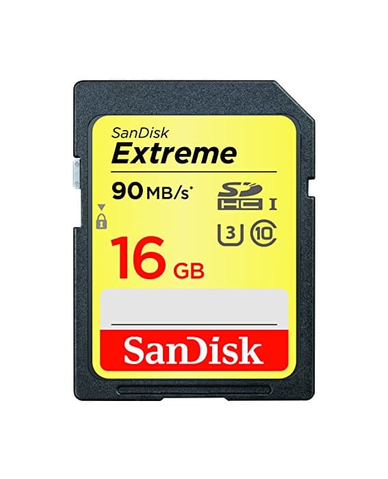 Electronic Tarjeta de Memoria SanDisk Extreme SDHC DE 16 GB con hasta 90