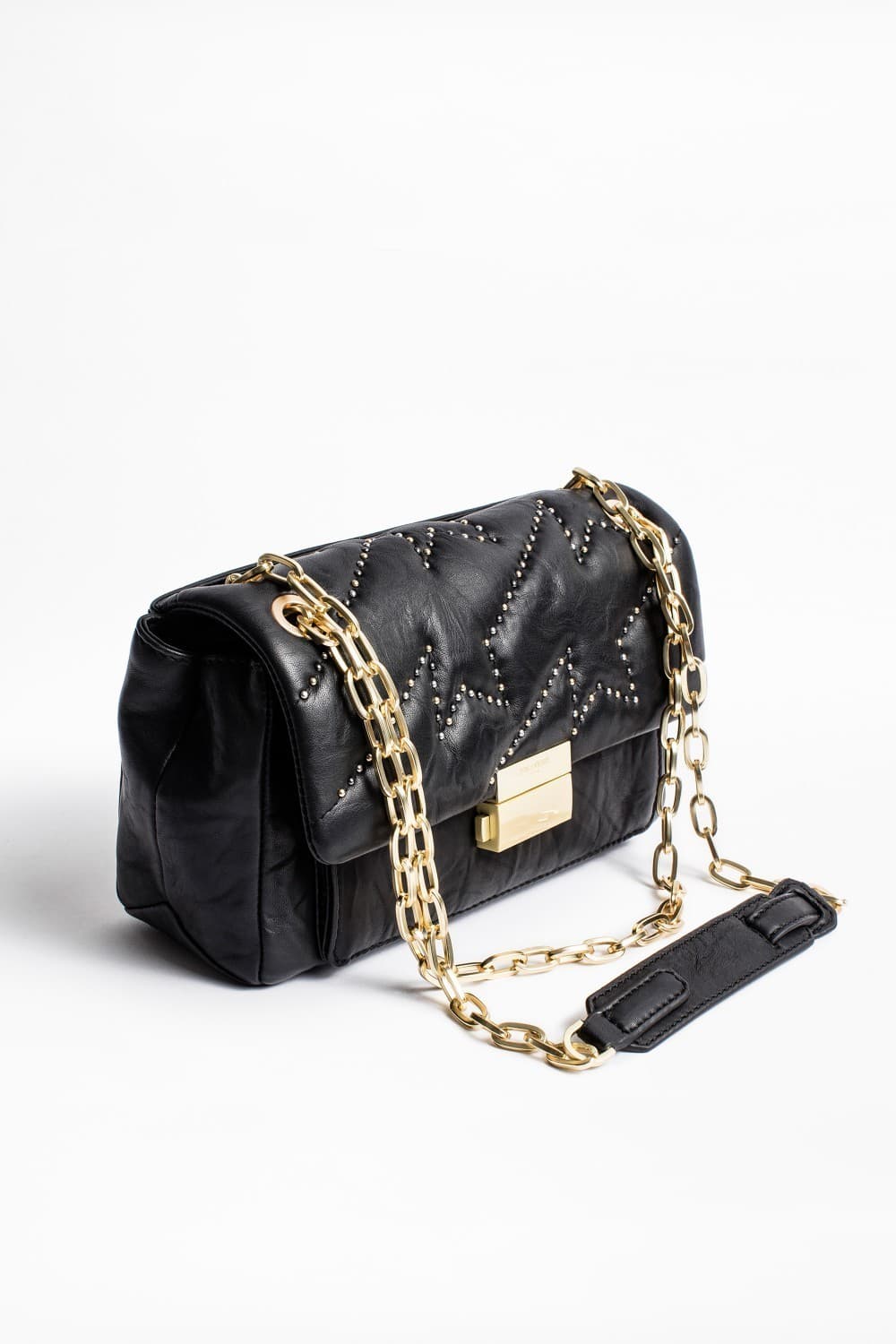 Moda Ziggy Matelassé Clous Bag | Zadig&Voltaire