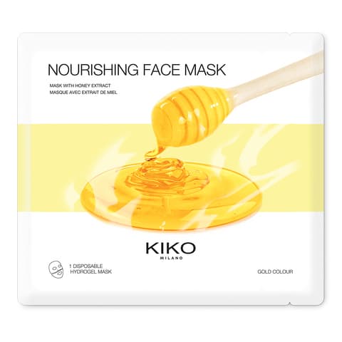 Moda Moisturising gold hydrogel face mask with honey extract - Kiko Milano