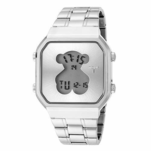 Fashion Reloj Tous D-Bear SQ de acero Ref