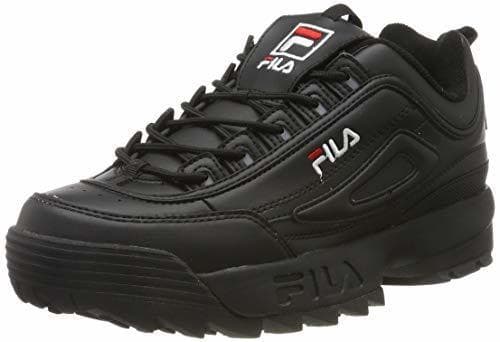 Fashion Fila Disruptor Low, Zapatillas para Hombre, Negro