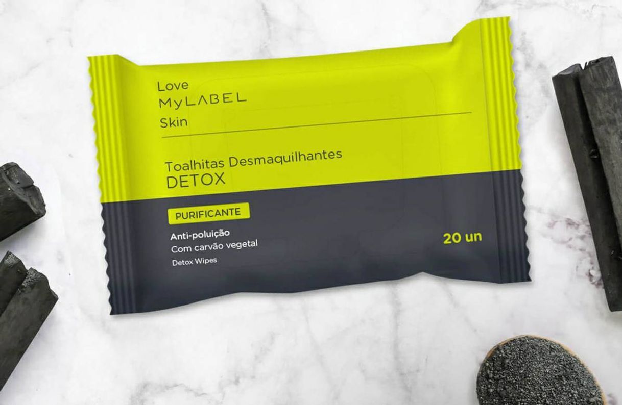 Product Toalhitas Desmaquilhantes Detox