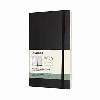 Producto Moleskine - Agenda Semanal de 12 Meses 2020, Tapa Blanda y Goma