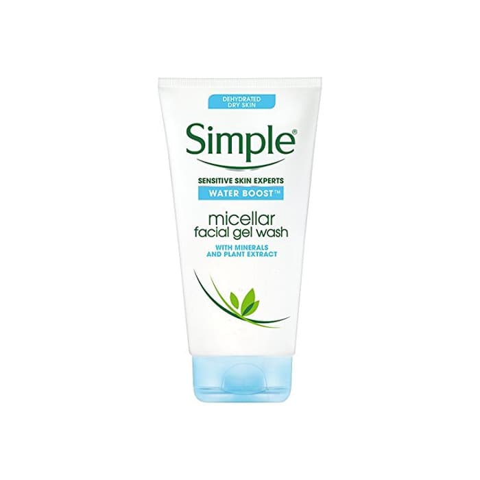 Belleza Simple agua Boost Micellar Gel Facial Lavado 148 ml