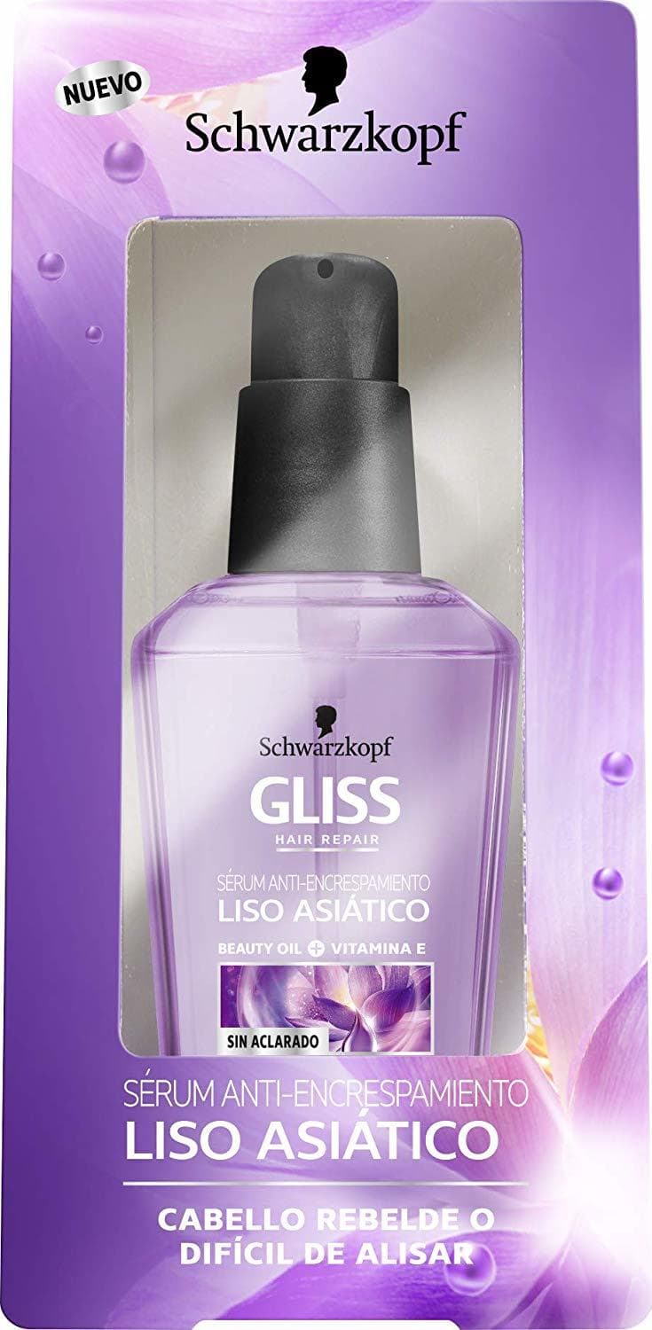 Moda Gliss - Liso Asiático Sérum Anti-encrespamiento - 3 uds de 50ml ...