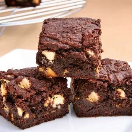 Moda Brownie con nueces 