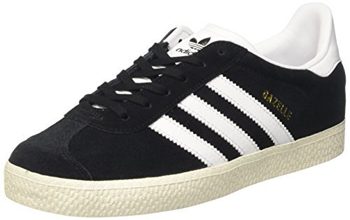 Moda ADIDAS Gazelle J, Zapatillas Unisex Niños, Negro