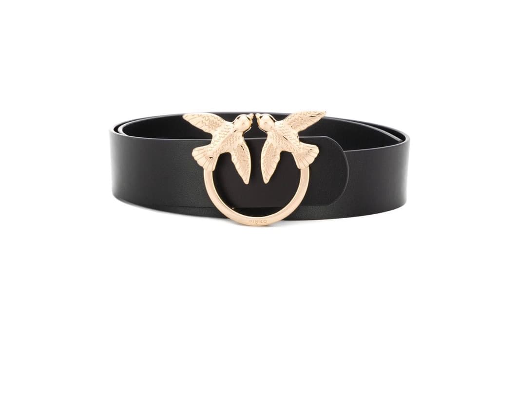 Product Pinko swallows logo plaque belt 