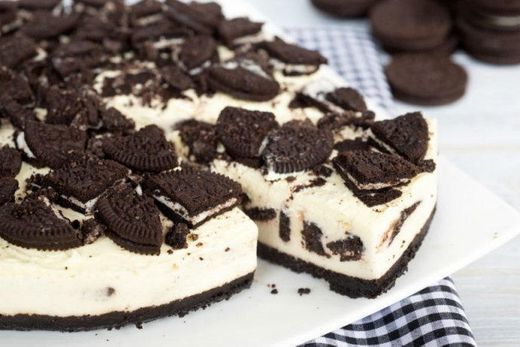 Producto cheesecake de oreo 