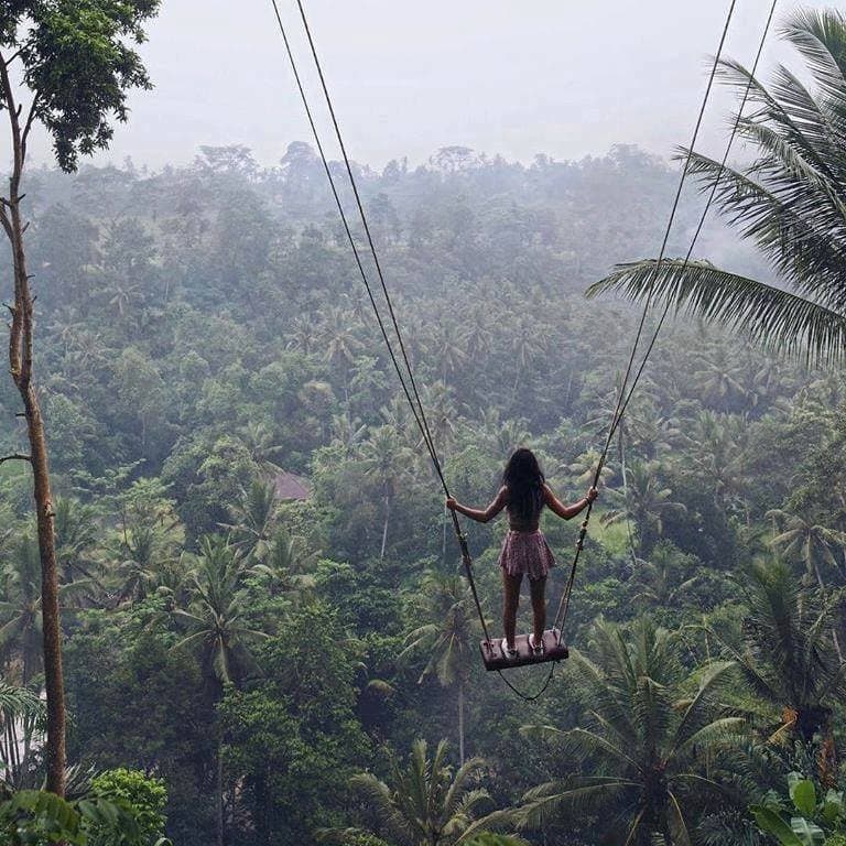 Lugar Ubud Swing