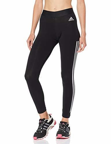 Fitness Adidas Must Haves 3-Stripes Tights W Mallas, Mujer, Negro