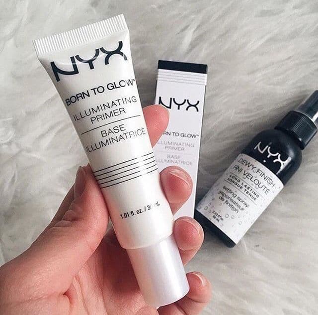 Moda Nyx Professional Makeup Born to Glow Illuminating Primer