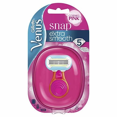 Belleza Gillette Venus Snap con Extra Smooth Maquinilla Portátil para Mujer