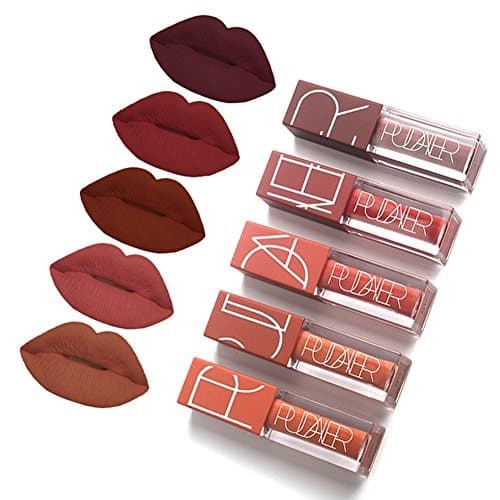 Beauty 5 Colors Matte Lipstick Set