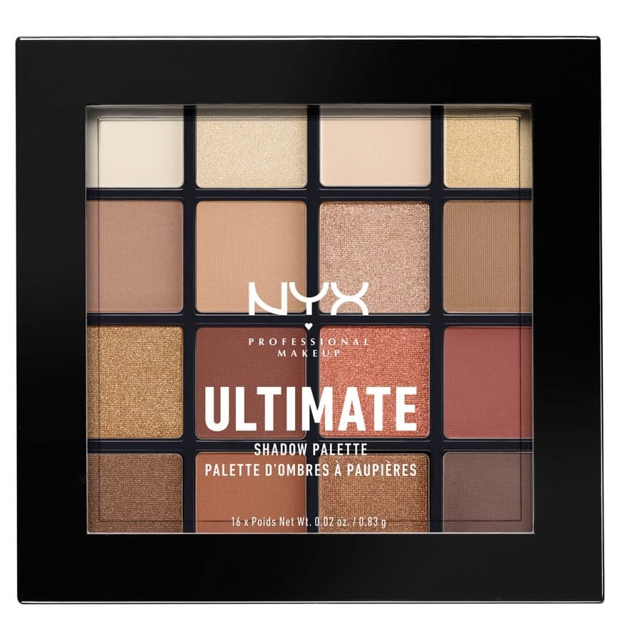 Fashion Paleta de sombras nude para olhos Nyx Professional 