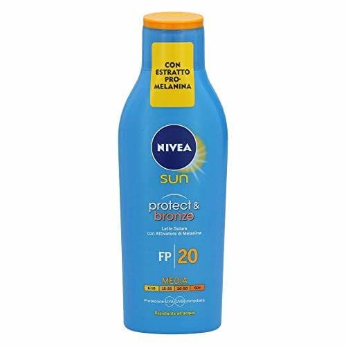 Beauty Nivea Leche Solar Protect & bronze FP 20 200 ml