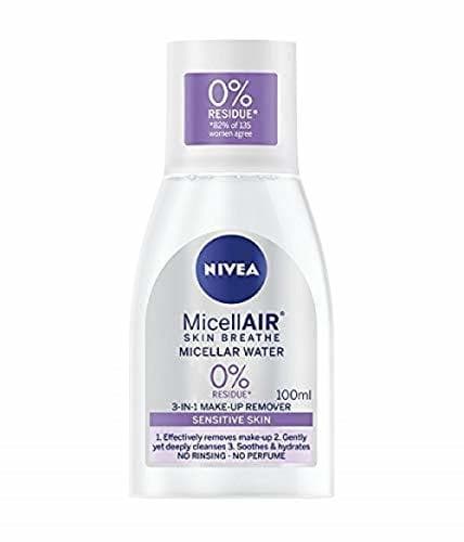 Belleza NIVEA MicellAIR Skin Breathe Micellar Water 3 en 1 Sensitive Maquillaje