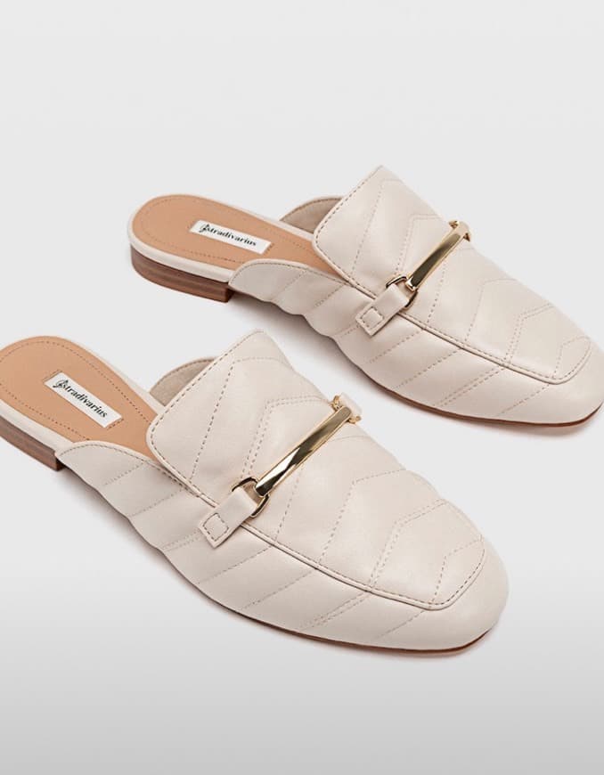 Moda Mules acolchoados