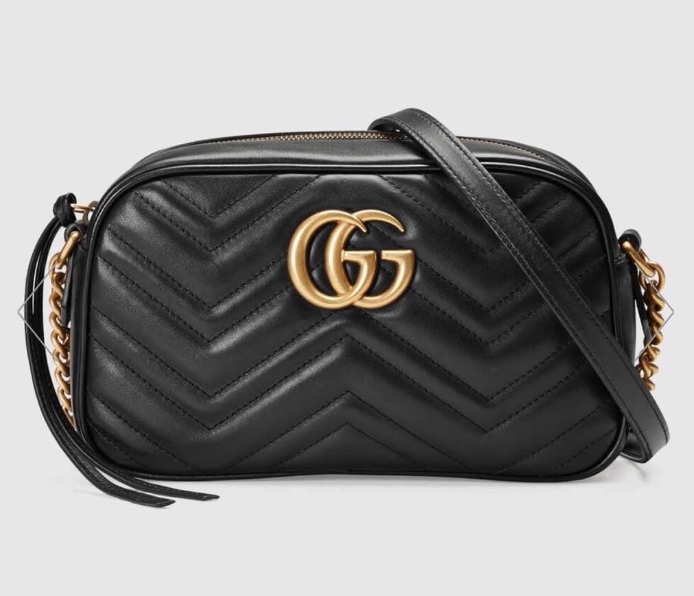 Fashion GG Marmont small matelassé shoulder bag