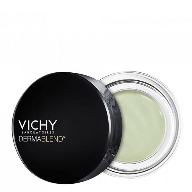 Fashion Corretor Vichy verde anti-vermilhão 