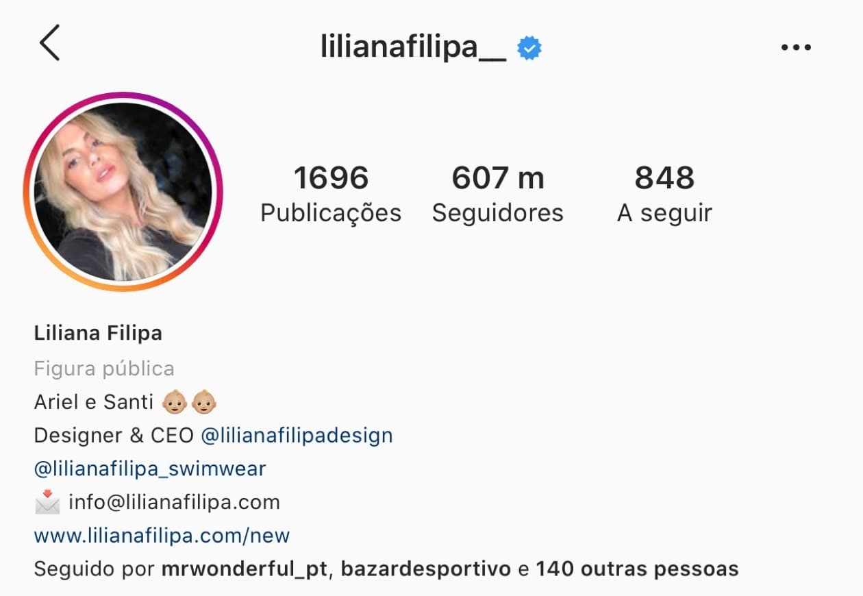 Moda Liliana Filipa