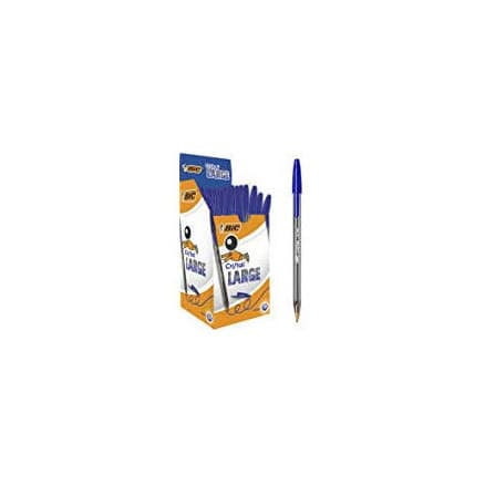 Producto BIC Cristal Original - Caja de 50 unidades, bolígrafos punta media