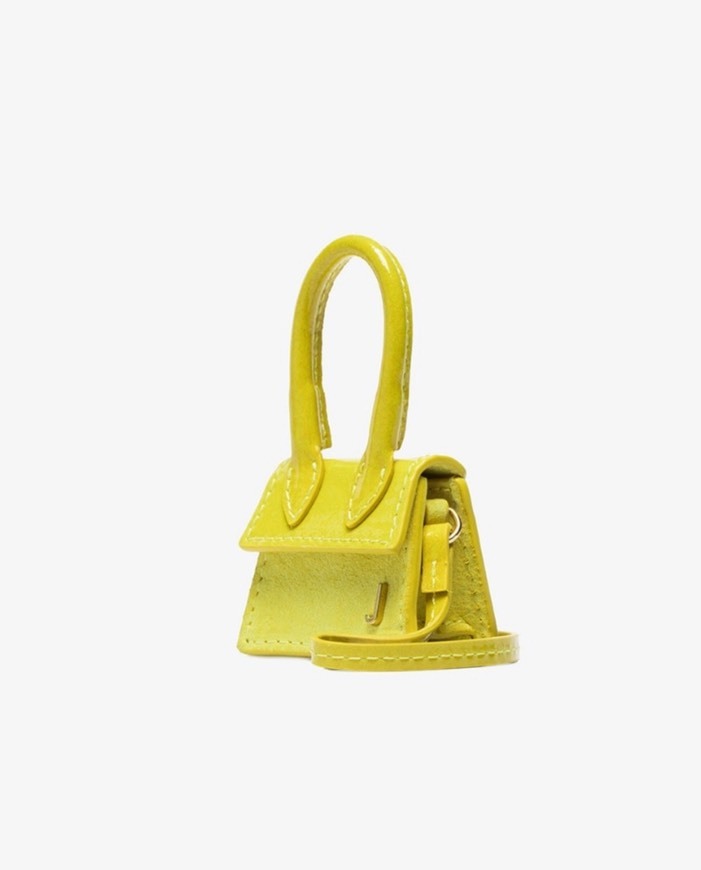 Producto Yellow Le Petit Chiquito Mini Leather Tote Bag