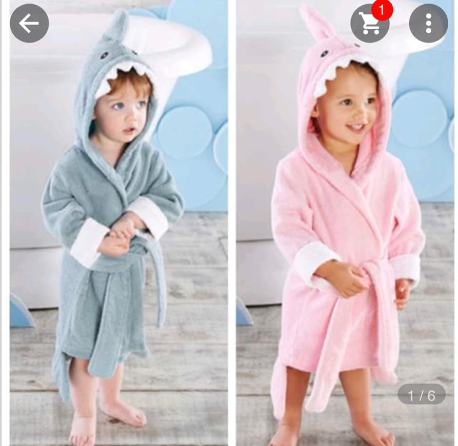 Producto Robe de banho para bebé e criança pequena 