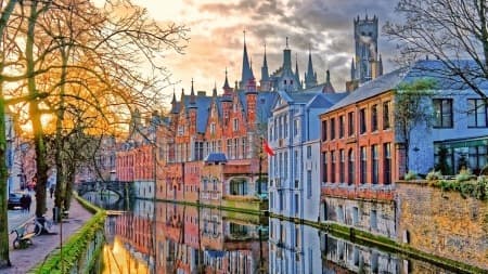 Lugar Brujas, Belgica