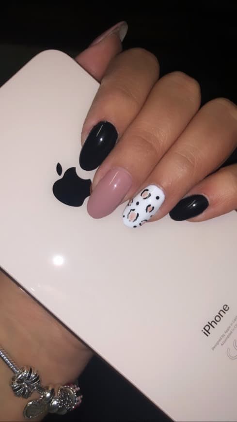 Moda Unhas animal print 