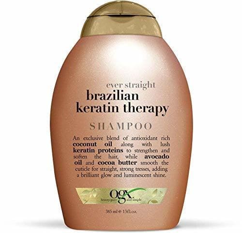 Belleza OGX - Champú Keratina Brasileña con una combinación exótica de ingredientes exclusiva