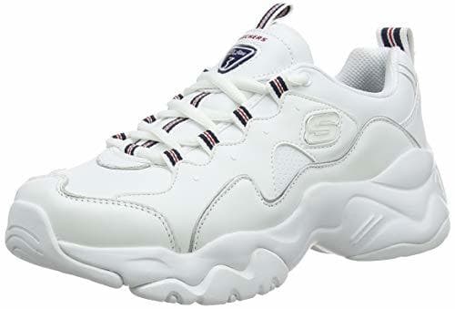 Place Skechers Women's D'LITES 3.0-PROVEN FORCE Trainers, White