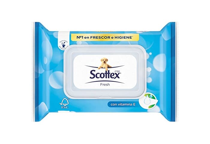 Product Scottex Fresh Papel Higiénico Húmedo