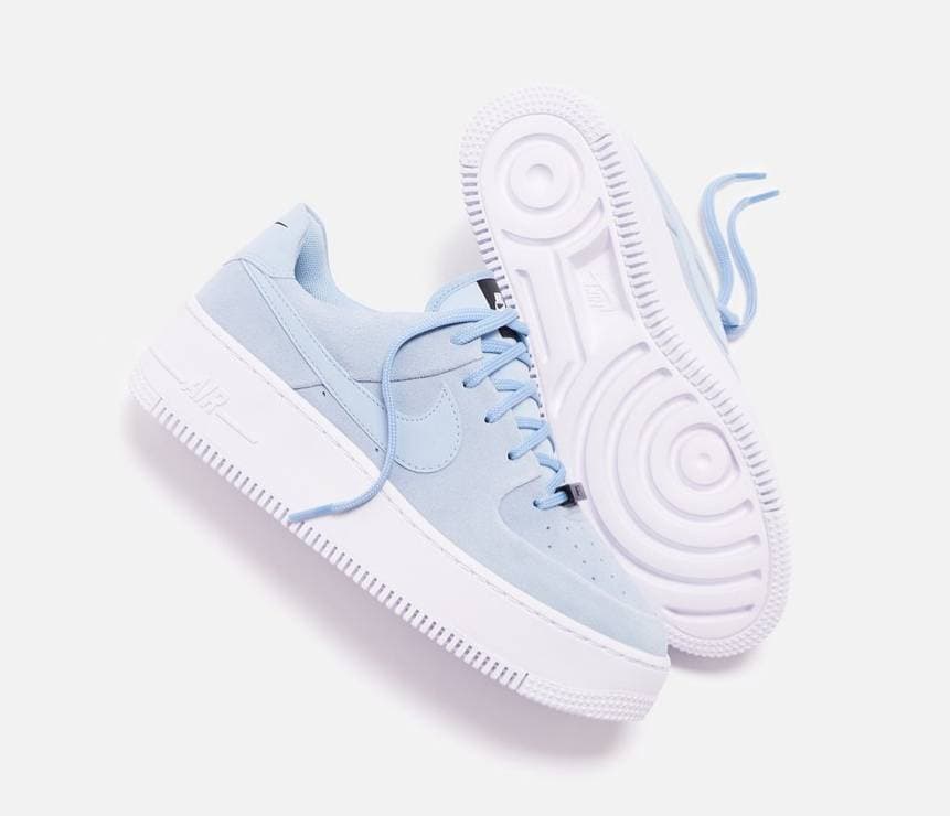 Producto NIKE WMNS AIR FORCE 1 SAGE LOW- LIGHT ARMORY BLUE