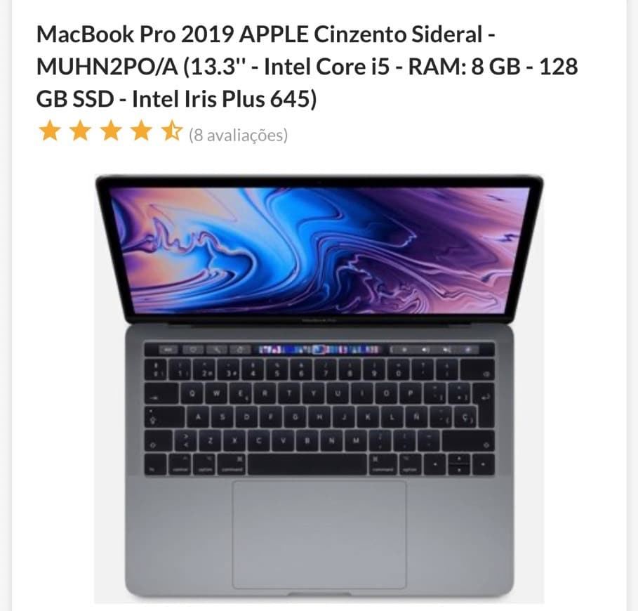 Product MacBook Pro Apple