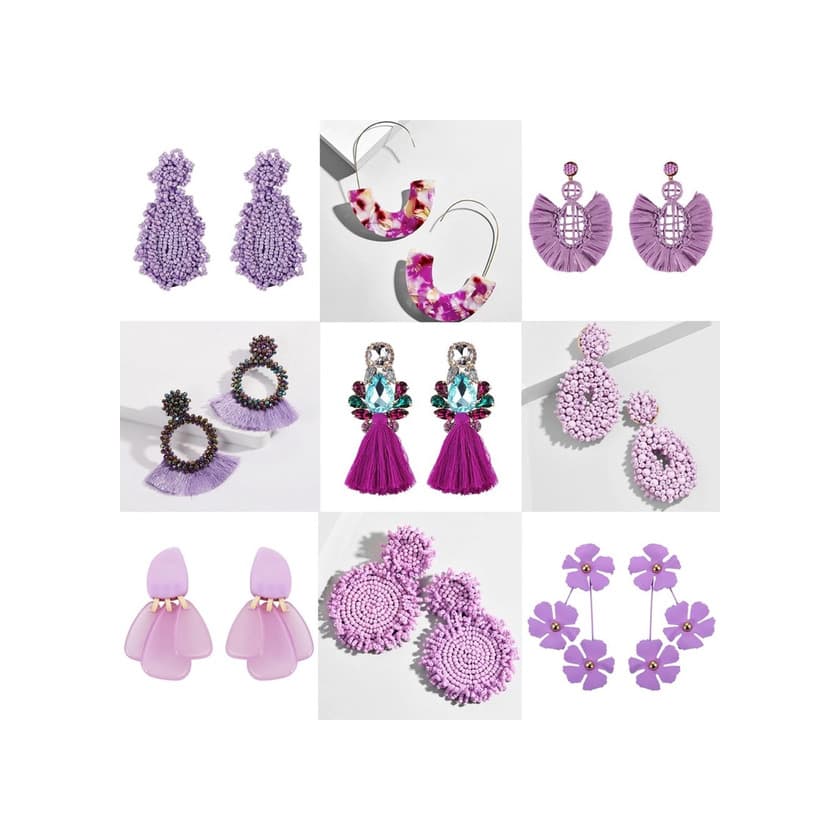 Product Pendientes lila