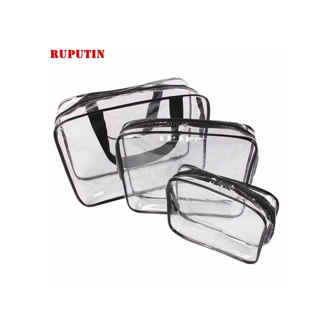 Product Set neceseres transparentes